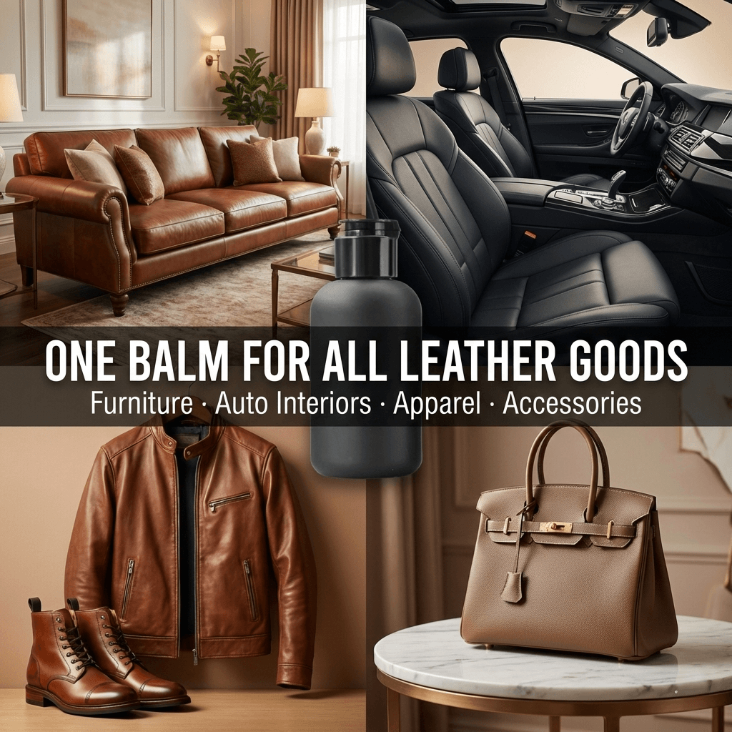 Leather goods care and conditioning - private label product for brand manufacturers
