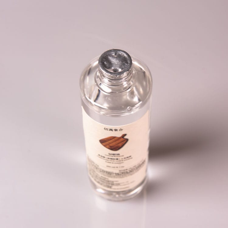 Cast iron seasoning oil bottle - food-safe private label formula for cast iron care