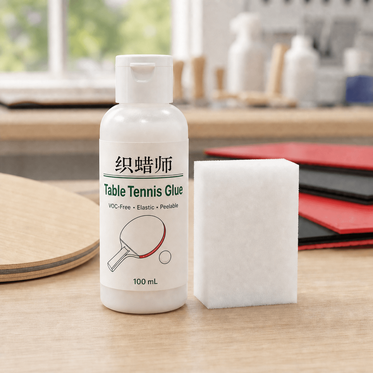 Private label VOC-free table tennis glue bottle