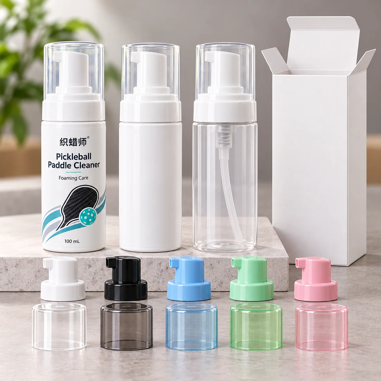 OEM packaging options for private label pickleball paddle cleaner